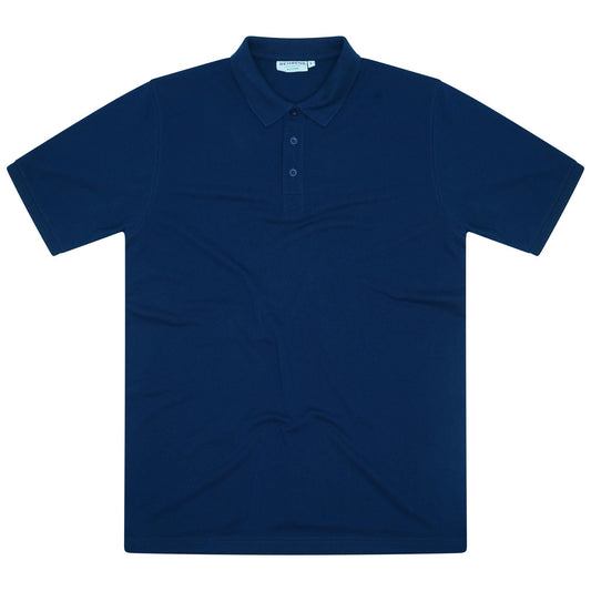 Pique Mens Polo - Dark Navy - S
