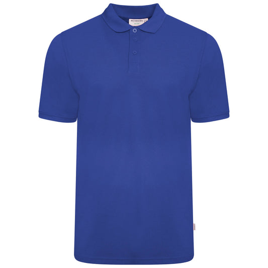 Pique Mens Polo - Royal - L