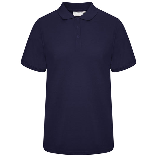 Pique Womens Polo - Dark Navy - 8