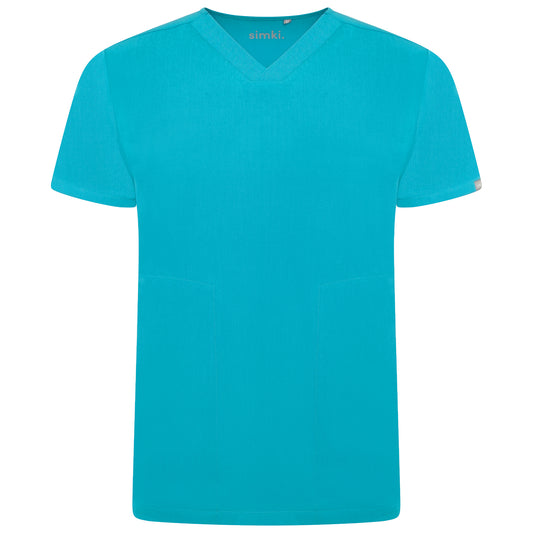 Oscar Scrub Top - BEH-4950 - Teal - XL
