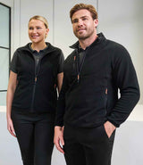 Brook Taverner Ashton Core 1/4 Zip Fleece | Black thumbnail 1