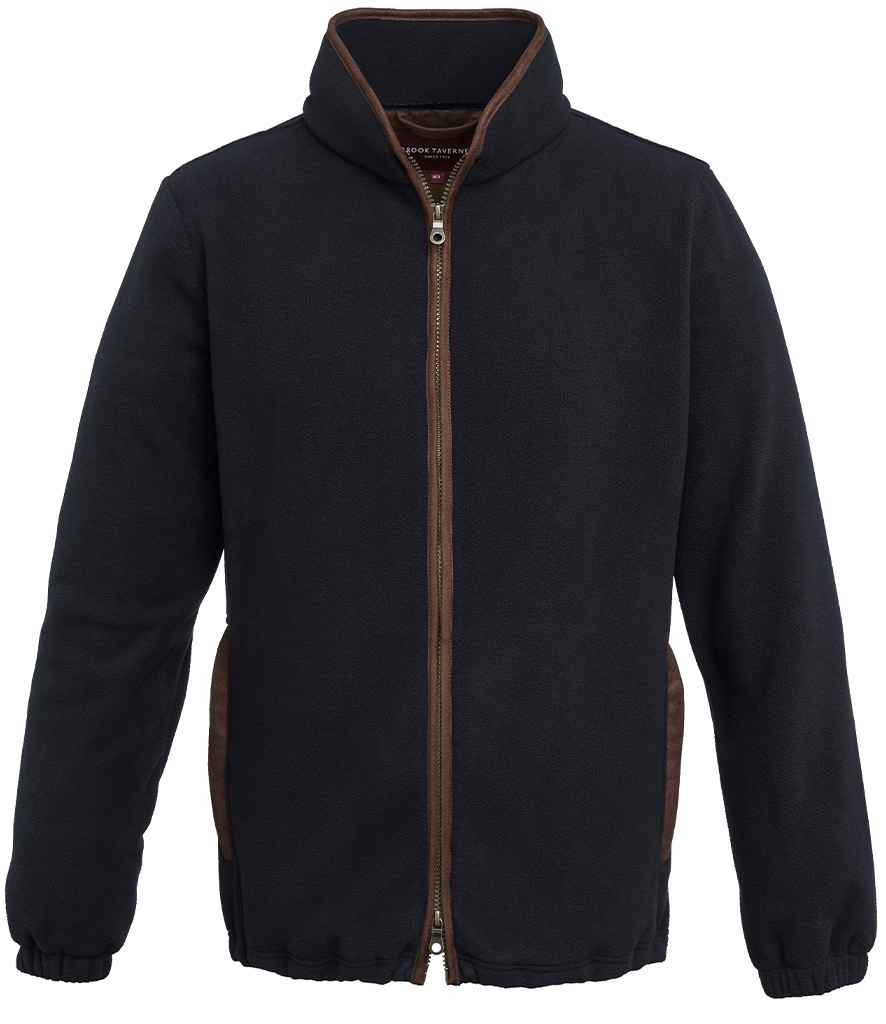 Brook Taverner Unisex Baltimore Fleece Jacket | Gunmetal