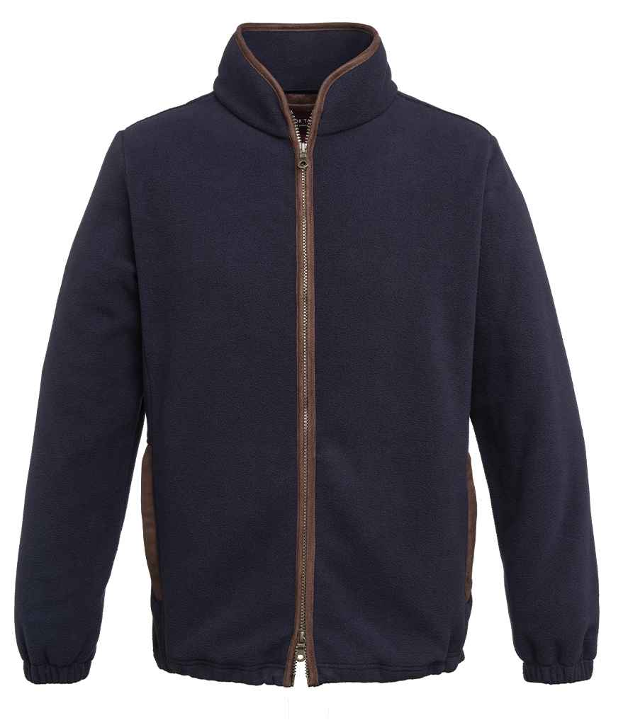Brook Taverner Unisex Baltimore Fleece Jacket | Navy