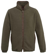 Brook Taverner Unisex Baltimore Fleece Jacket | Olive Green thumbnail 3