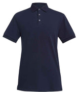 Brook Taverner Hampton Premium Cotton Polo Shirt | Navy thumbnail 1