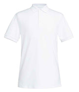 Brook Taverner Hampton Premium Cotton Polo Shirt | White thumbnail 2