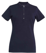 Brook Taverner Ladies Arlington Premium Cotton Polo Shirt | Navy thumbnail 1