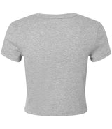 Bella Ladies Micro Rib Baby T-Shirt | Athletic Heather thumbnail 5