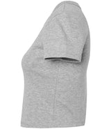 Bella Ladies Micro Rib Baby T-Shirt | Athletic Heather thumbnail 6