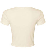Bella Ladies Micro Rib Baby T-Shirt | Solid Natural Blend thumbnail 5