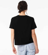 Bella Ladies Heavy Boxy T-Shirt | Black thumbnail 2