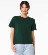Bella Ladies Heavy Boxy T-Shirt | Forest Green thumbnail 1