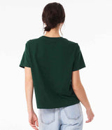 Bella Ladies Heavy Boxy T-Shirt | Forest Green thumbnail 2