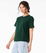 Bella Ladies Heavy Boxy T-Shirt | Forest Green thumbnail 3