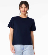 Bella Ladies Heavy Boxy T-Shirt | Navy thumbnail 1