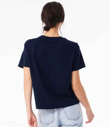 Bella Ladies Heavy Boxy T-Shirt | Navy thumbnail 2