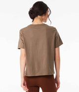 Bella Ladies Heavy Boxy T-Shirt | Vintage Brown thumbnail 2