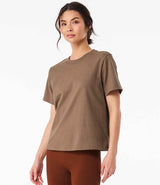 Bella Ladies Heavy Boxy T-Shirt | Vintage Brown thumbnail 3