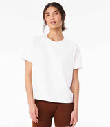 Bella Ladies Heavy Boxy T-Shirt | White thumbnail 1