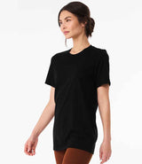 Bella Ladies Relaxed Jersey T-Shirt | Black thumbnail 3