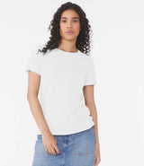 Bella Ladies Relaxed Jersey T-Shirt | White thumbnail 2
