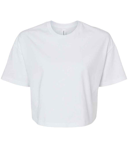 Bella Ladies Jersey Cropped T-Shirt