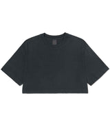 Bella Ladies Heavyweight Washed Cropped T-Shirt | Washed Black thumbnail 5