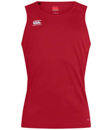 Canterbury Club Dry Singlet | Flag Red thumbnail 1