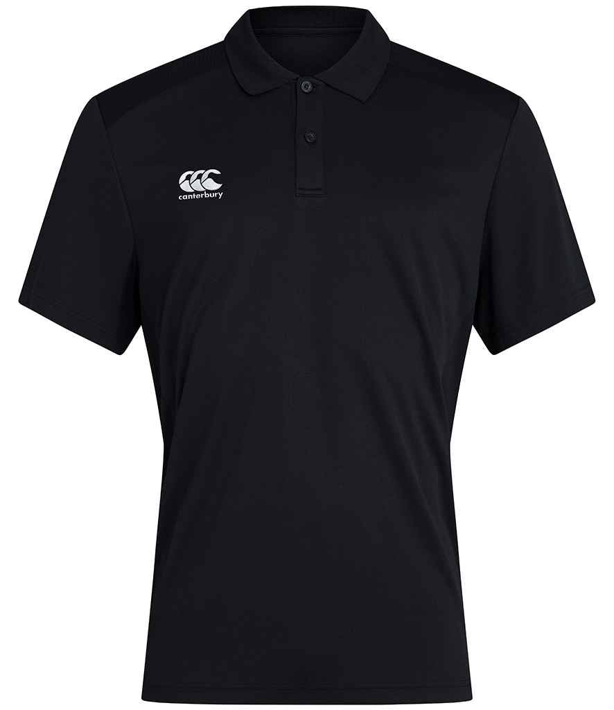 Canterbury Club Dry Polo Shirt | Black