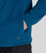 Craghoppers Expert Corey 200 Micro Fleece Jacket | Poseidon Blue thumbnail 4