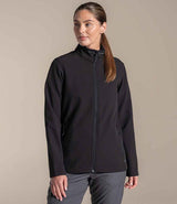 Craghoppers Expert Ladies Basecamp ll Soft Shell Jacket | Black thumbnail 1