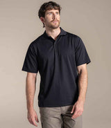 Craghoppers Expert Basecamp Wicking Polo Shirt | Black thumbnail 1