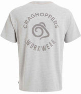 Craghoppers Workwear Wakefield Pocket T-Shirt | Soft Grey Marl thumbnail 5