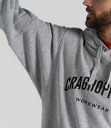 Craghoppers Workwear Oulston Hoodie | Soft Grey Marl thumbnail 4