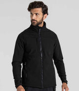 Craghoppers Workwear Whitby Soft Shell Jacket | Black thumbnail 1