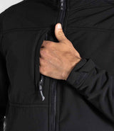 Craghoppers Workwear Whitby Soft Shell Jacket | Black thumbnail 3