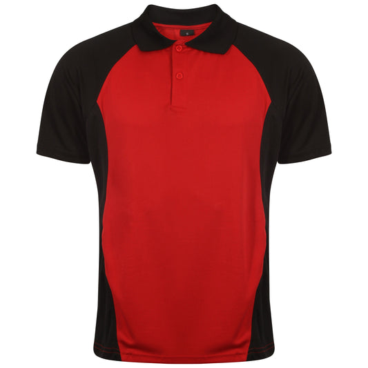 Matchday Polo - Black/Red - XSB