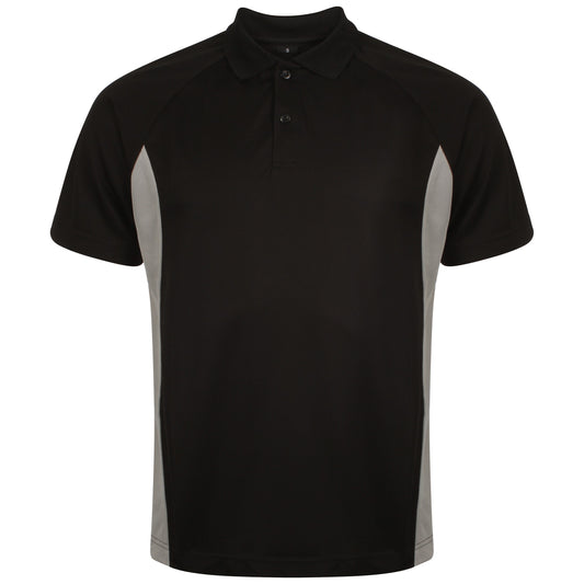 Matchday Polo - Black/Silver - XL