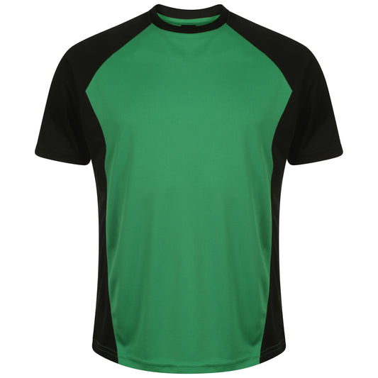 Training T-Shirt - Black/Emerald - XLB