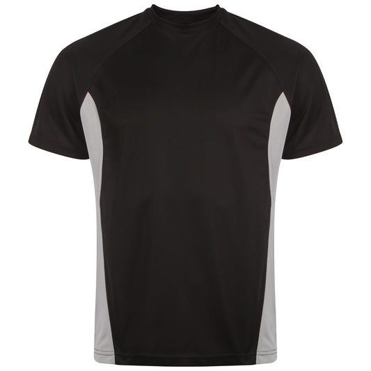 Training T-Shirt - Black/Silver - XLB
