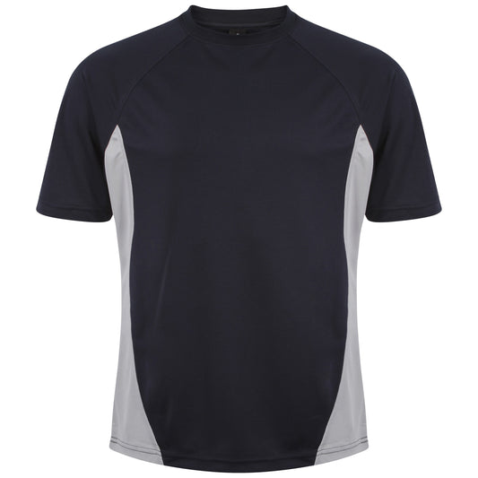 Training T-Shirt - Navy/Silver - XSB
