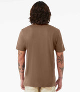 Canvas Unisex Crew Neck T-Shirt | Brown thumbnail 2