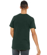 Canvas Unisex Crew Neck T-Shirt | Forest Green thumbnail 2