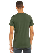 Canvas Unisex Crew Neck T-Shirt | Military Green thumbnail 2
