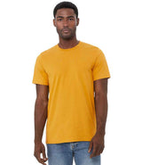 Canvas Unisex Crew Neck T-Shirt | Mustard thumbnail 1