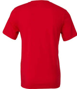 Canvas Unisex Crew Neck T-Shirt | Red thumbnail 4