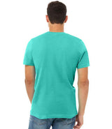 Canvas Unisex Crew Neck T-Shirt | Teal thumbnail 2