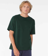 Canvas Unisex Heavyweight Boxy T-Shirt | Forest Green thumbnail 1