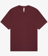 Canvas Unisex Heavyweight Boxy T-Shirt | Maroon thumbnail 4