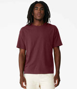 Canvas Unisex Heavyweight Boxy T-Shirt | Maroon thumbnail 1